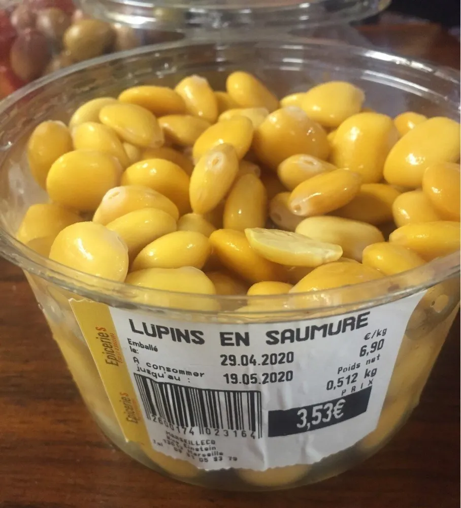 Lupins en saumure