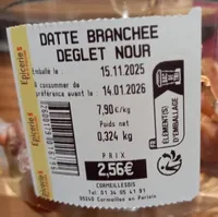 Datte branche deglet noir