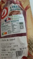 3 filets de canard