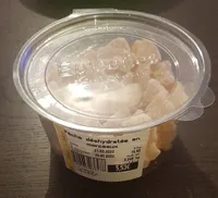 Pêche déshydratée en morceaux