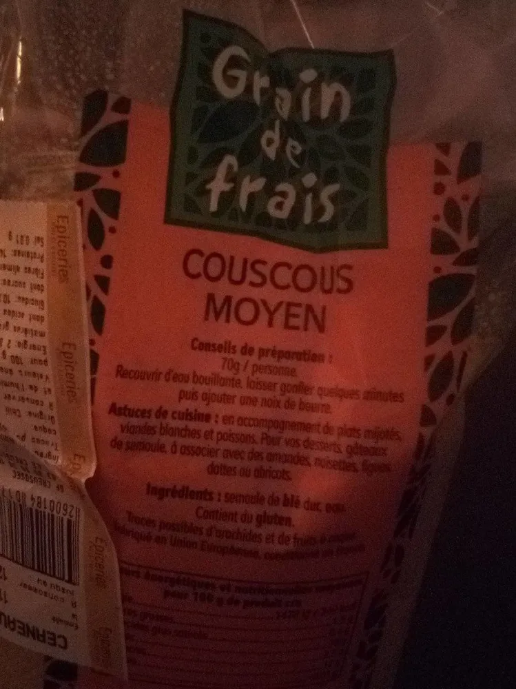 Couscous moyen