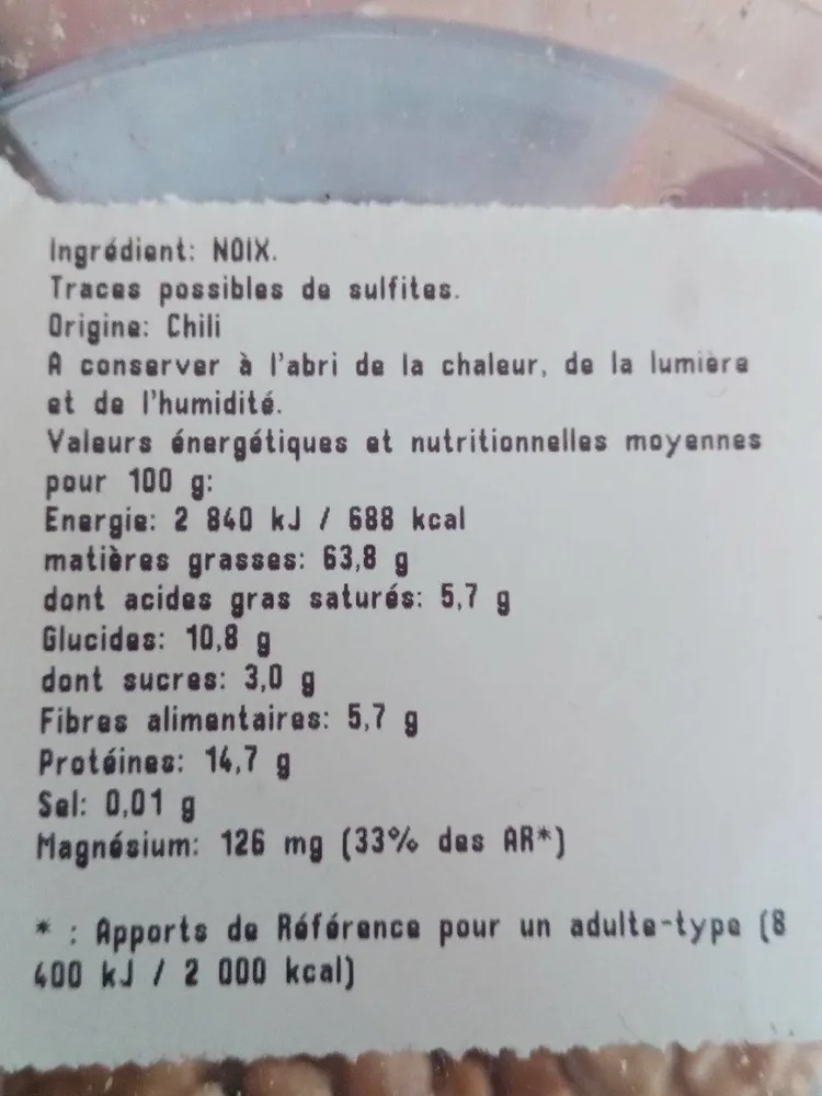 Cerneaux de noix