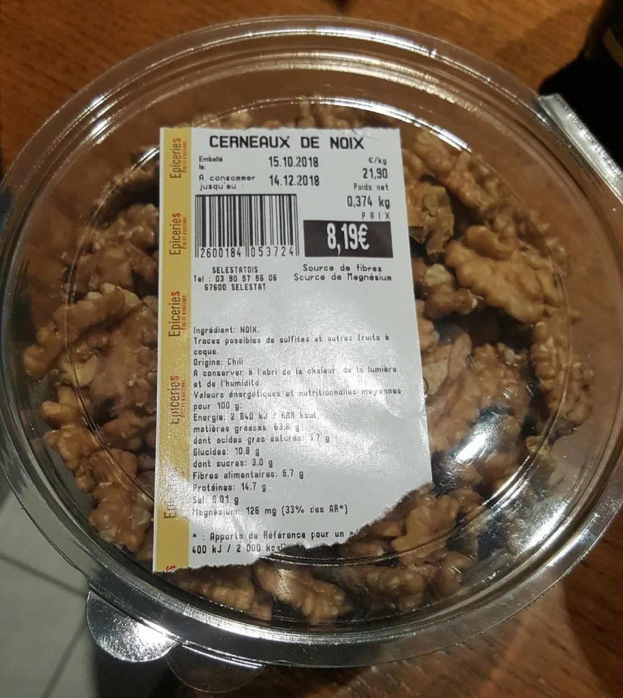 Cerneaux de noix