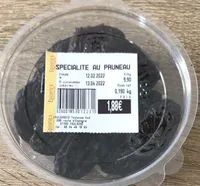 Spécialité au pruneau