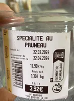 Specialite au pruneau