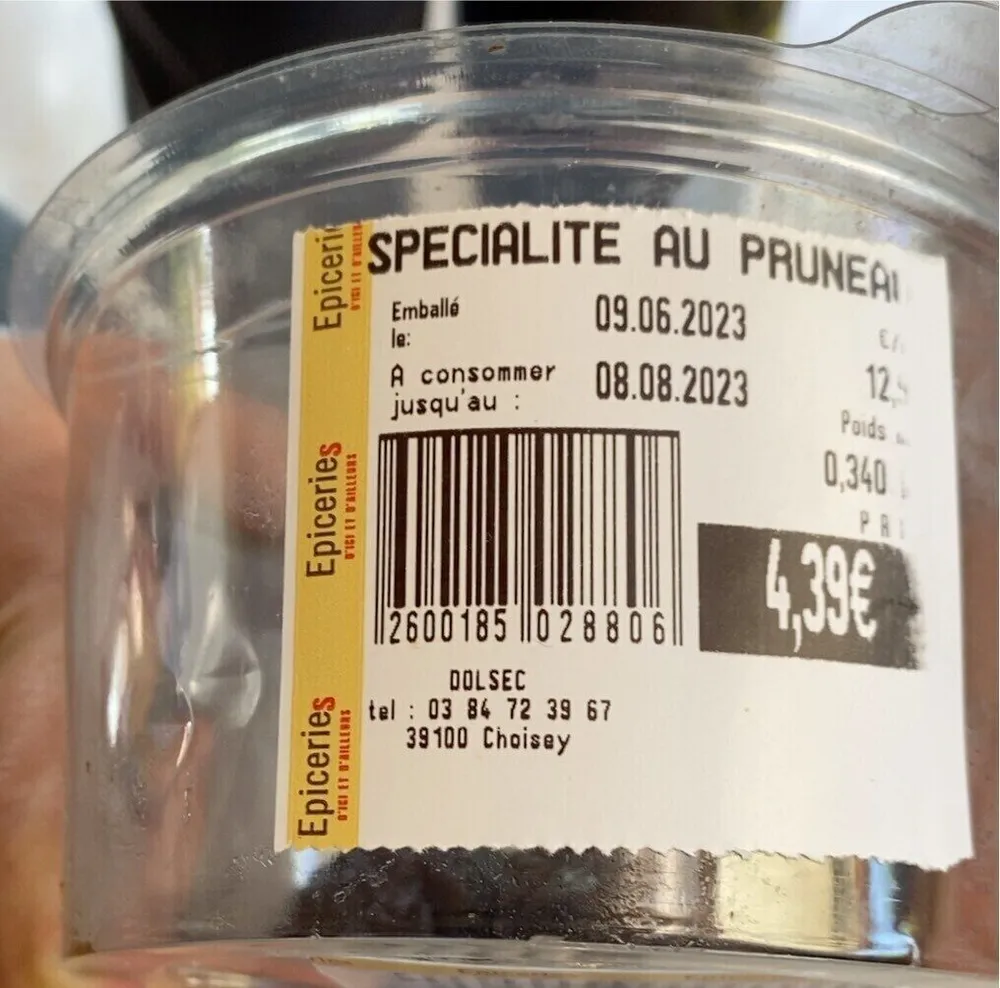 Spécialité au prineau