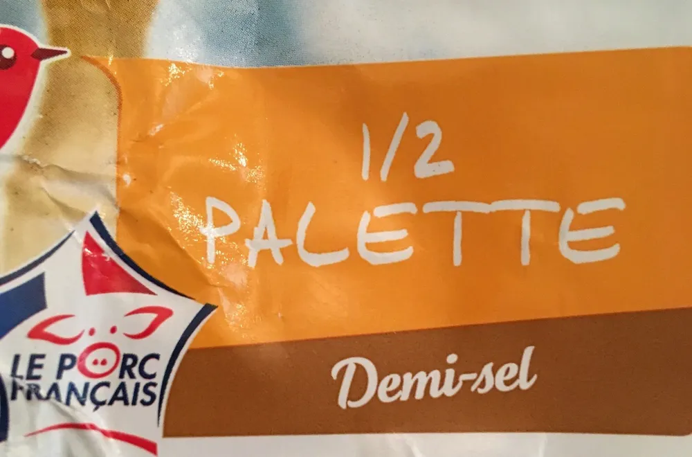 1/2 palette demi sel