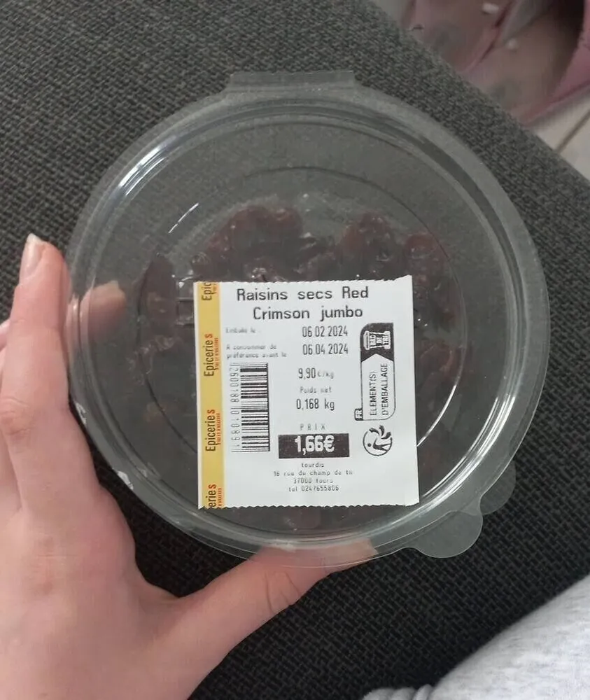 Raisins secs Red Crimson jumbo