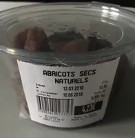 Abricots secs narurels