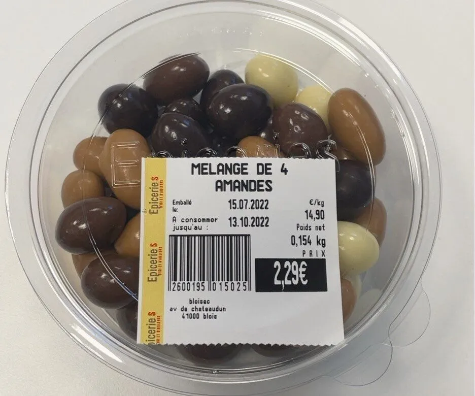 Melange 4 amandes