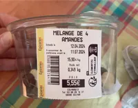 melange de 4 amandes