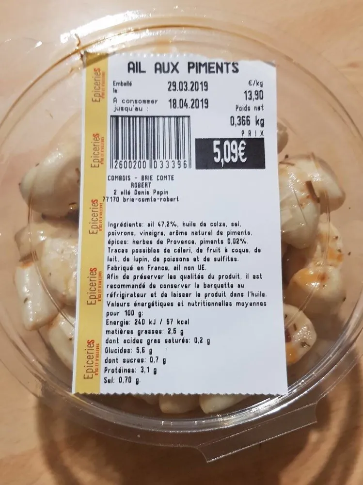 Ail aux piments