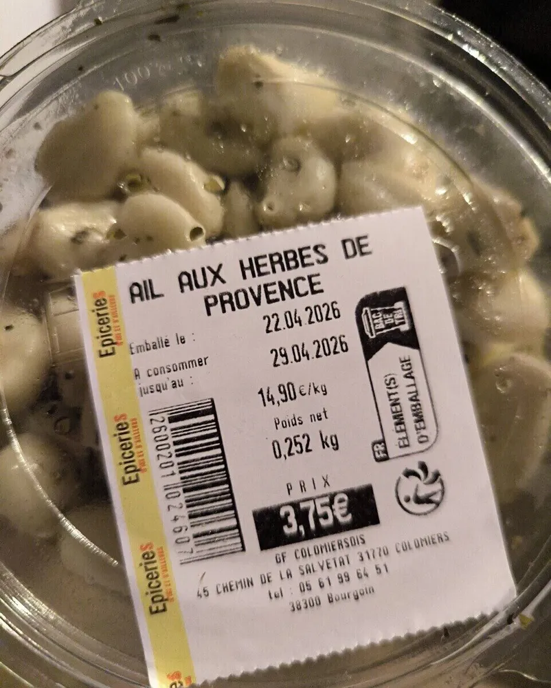 Ail aux herbes de Provence