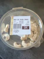 Noix de cajou crues