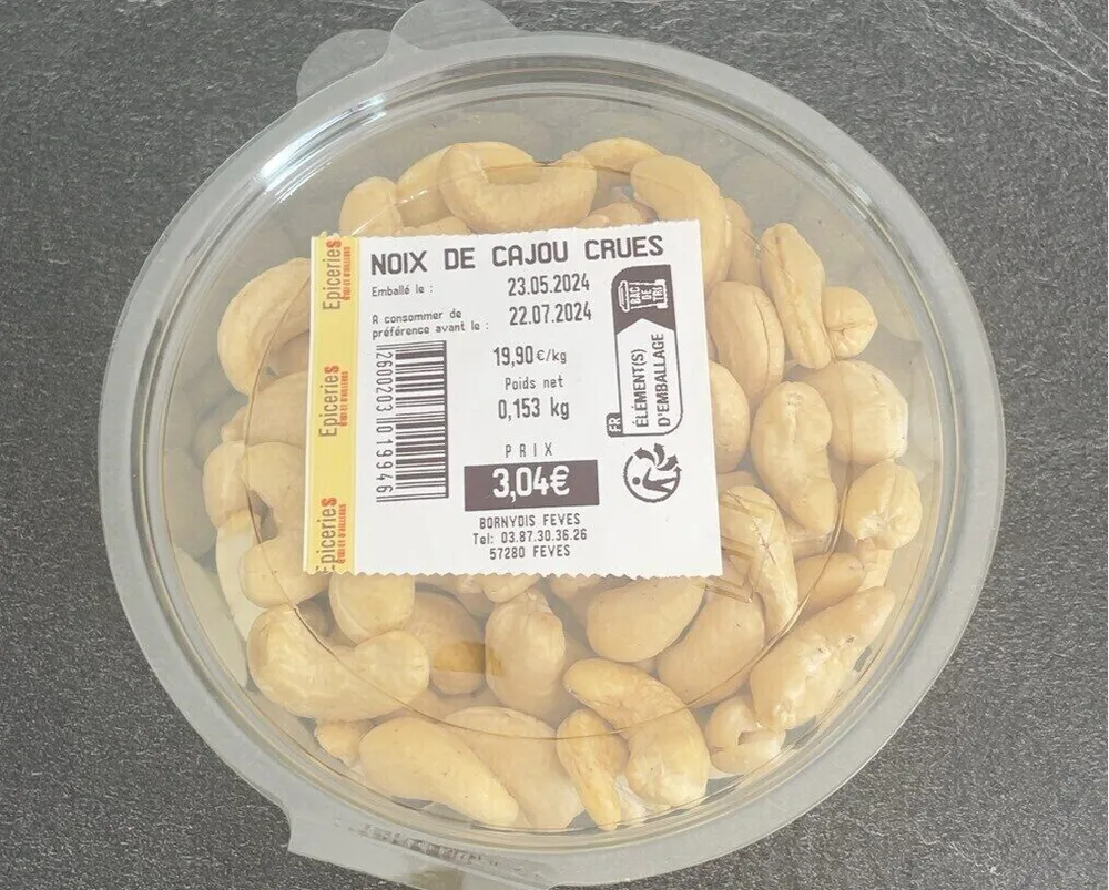 Noix de Cajou crues