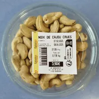 Noix de cajou crues