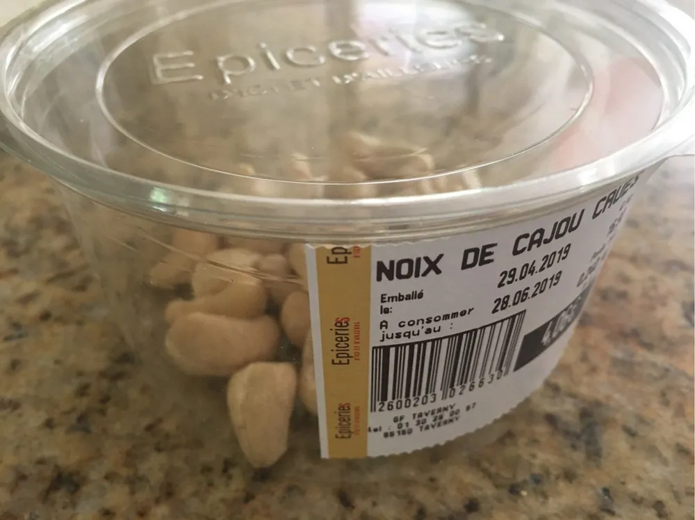 Noix de Cajou Crues
