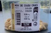 Noix de cajou crues