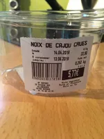 Noix de cajou crues