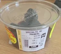 Spécialité au pruneau