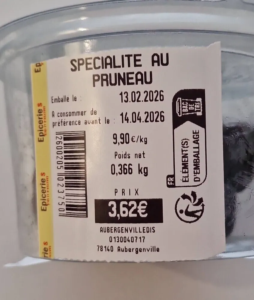 Pruneaux