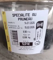 Spécialité au pruneau