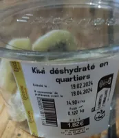 Kiwi déshydraté en quartier