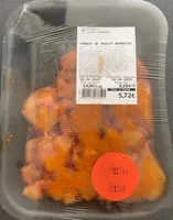 Émincé de poulet au Barbecue