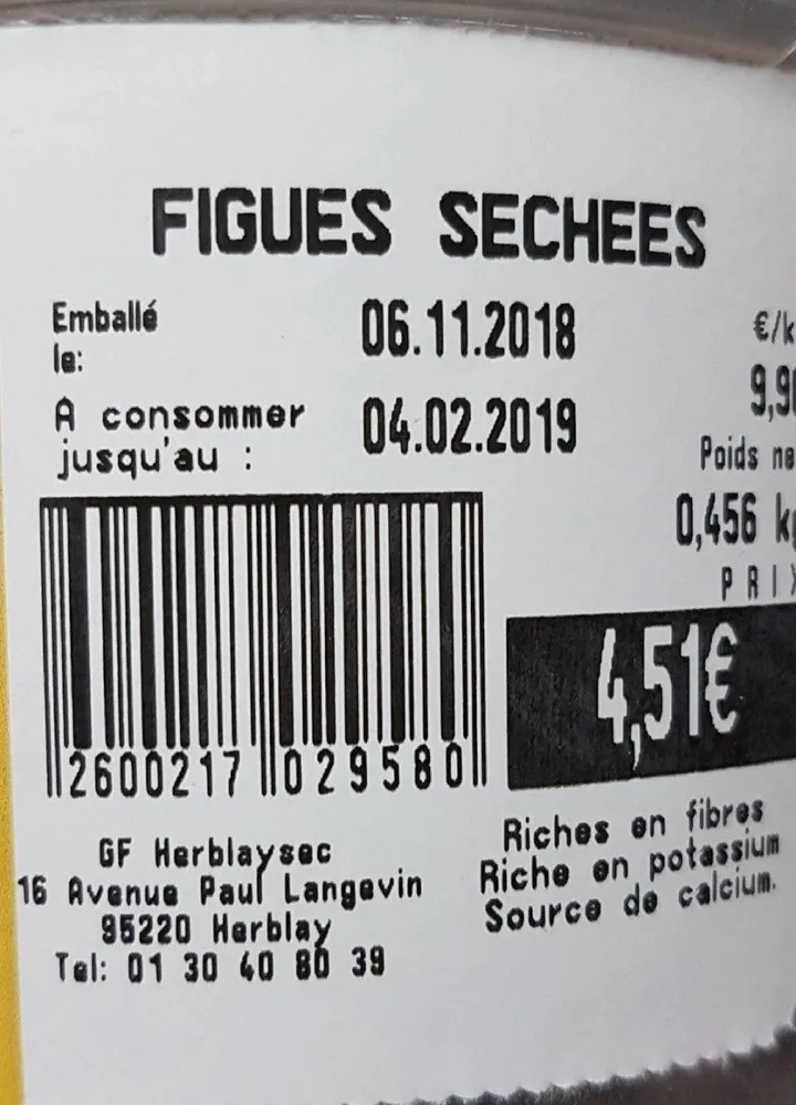 Figues séchées