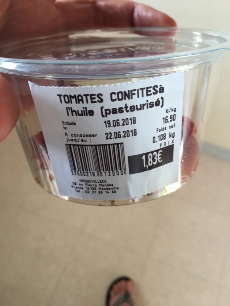 Tomates confites