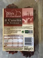 6 Cannelés de Bordeaux Pays Gourmand Aldi