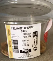 Mélange apéritif salé