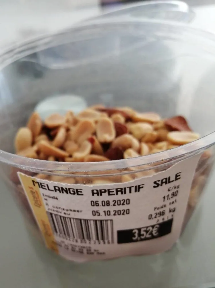 Mélange apéritif salé