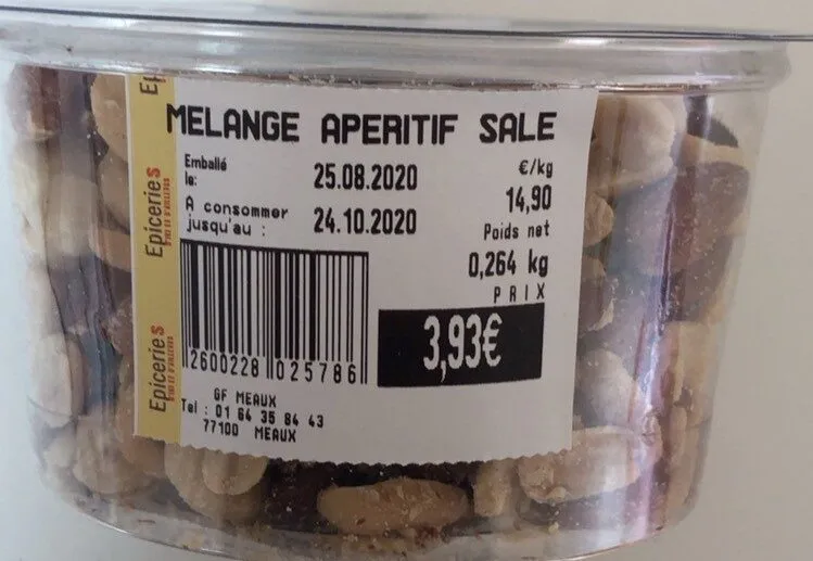 Melange aperitif sale