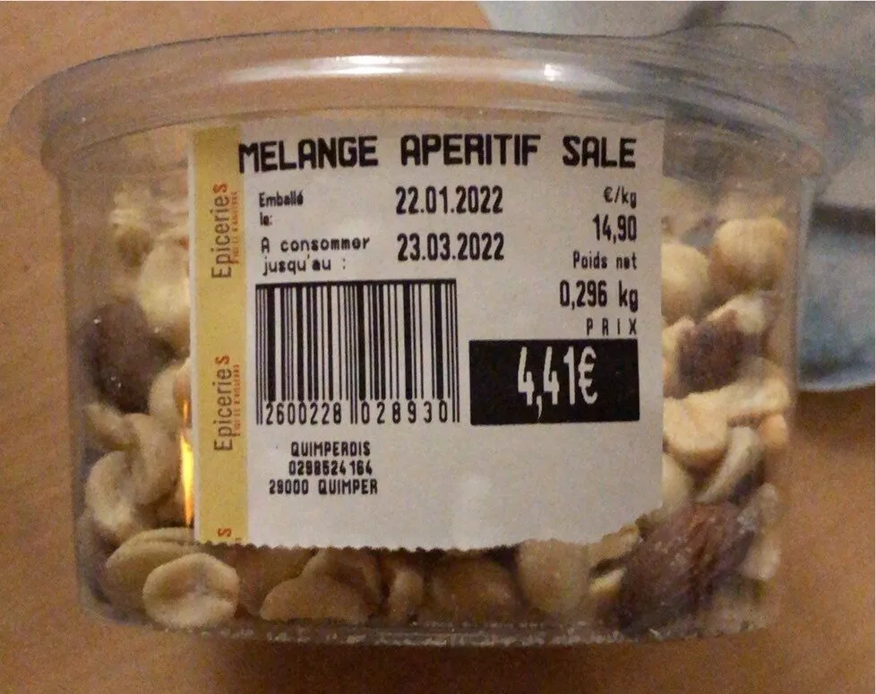 Mélange Apéritif Salé