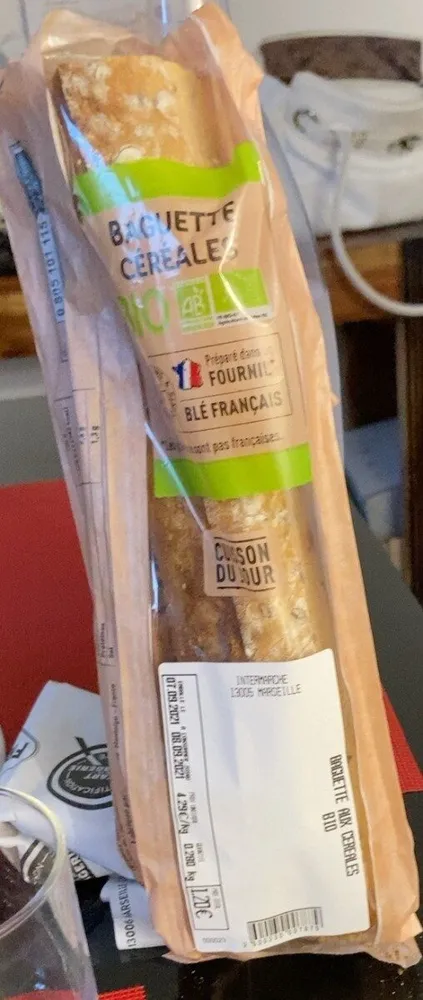 Baguette aux cereales