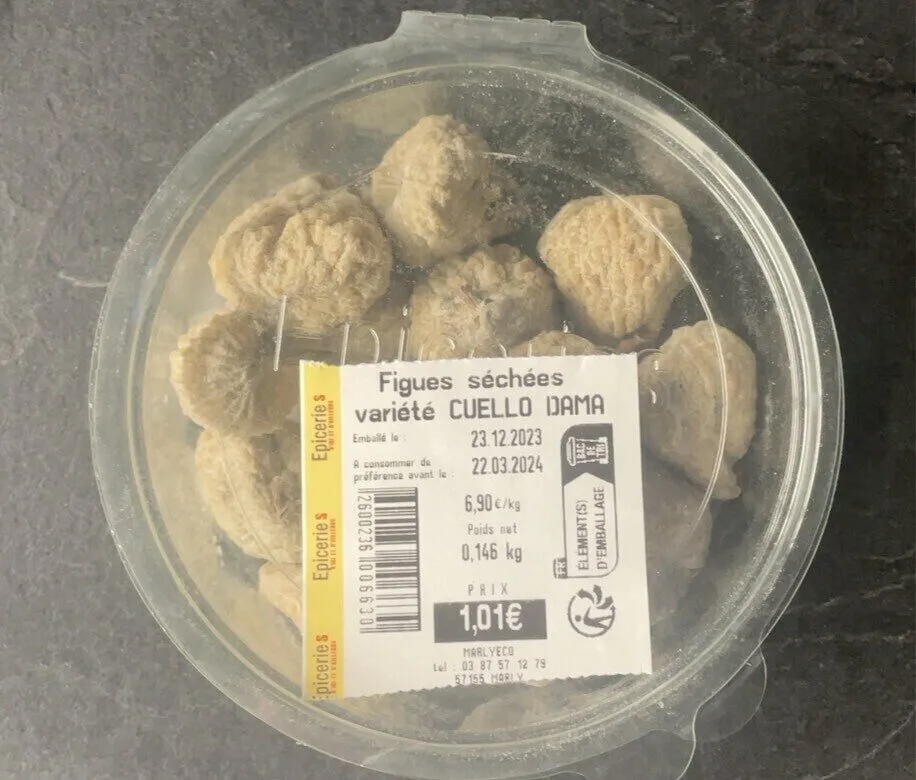 Figues séchées variété CUELLO DAMA