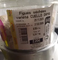 Figues séchées variété cuello dama