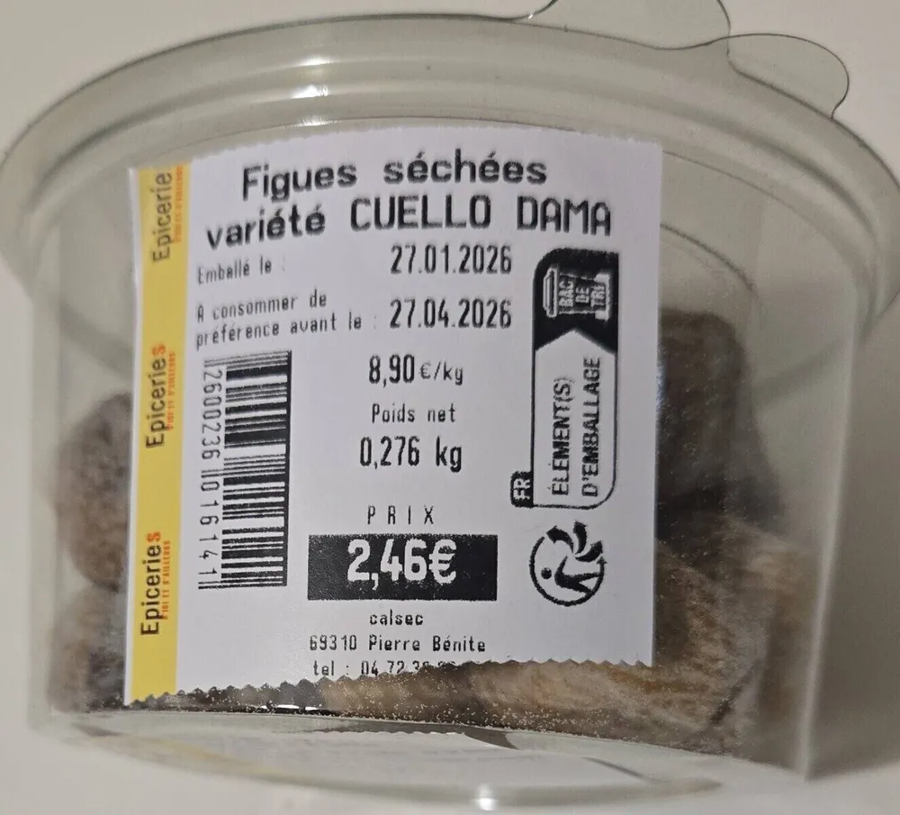 Figues séchées