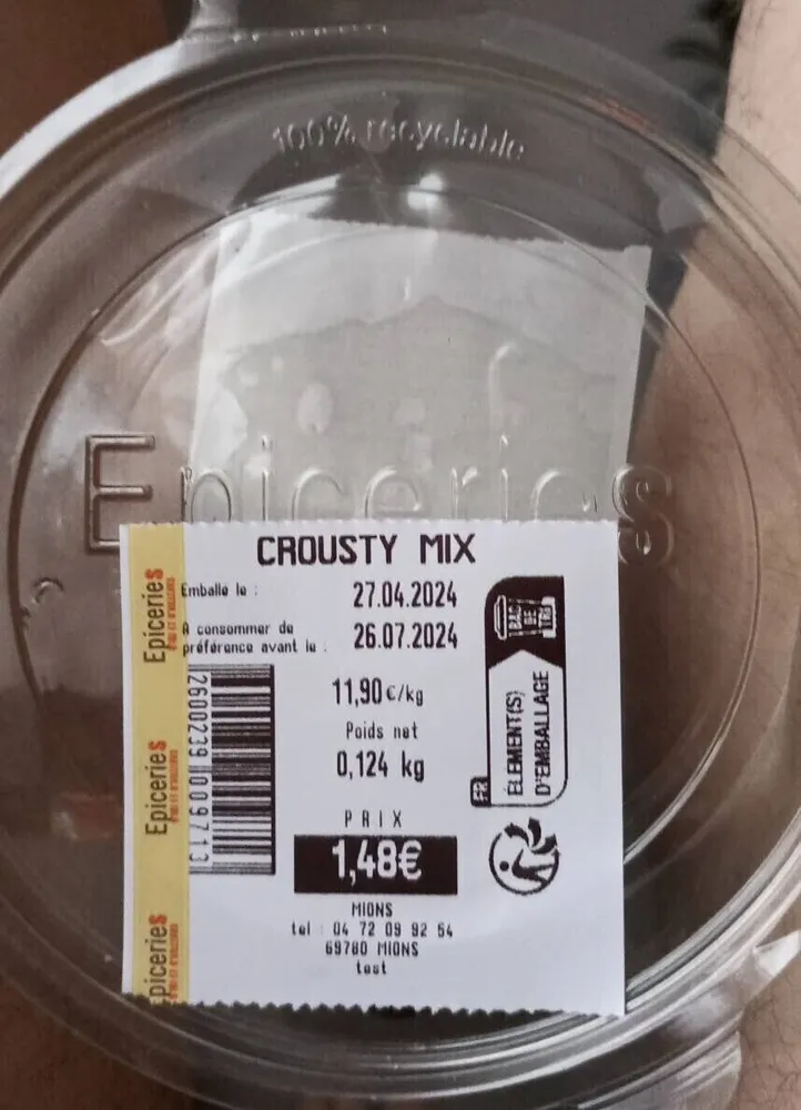 Crousty mix