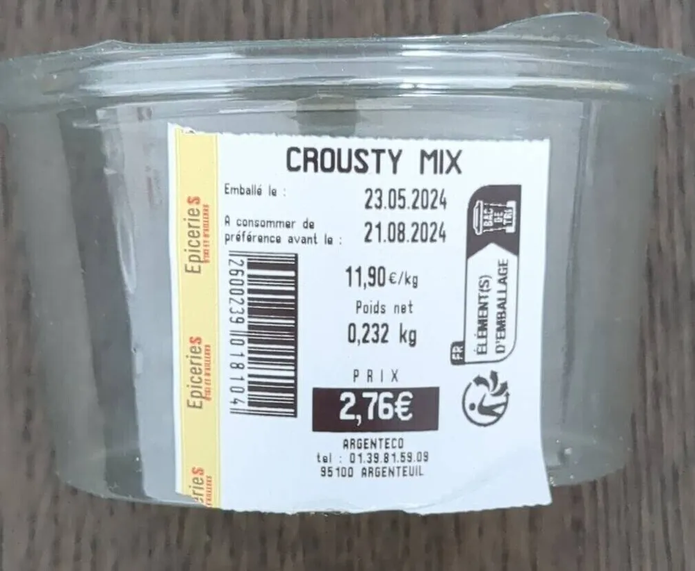 Crousty mix