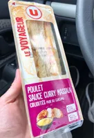 Sandwich Poulet sauce curry massala
