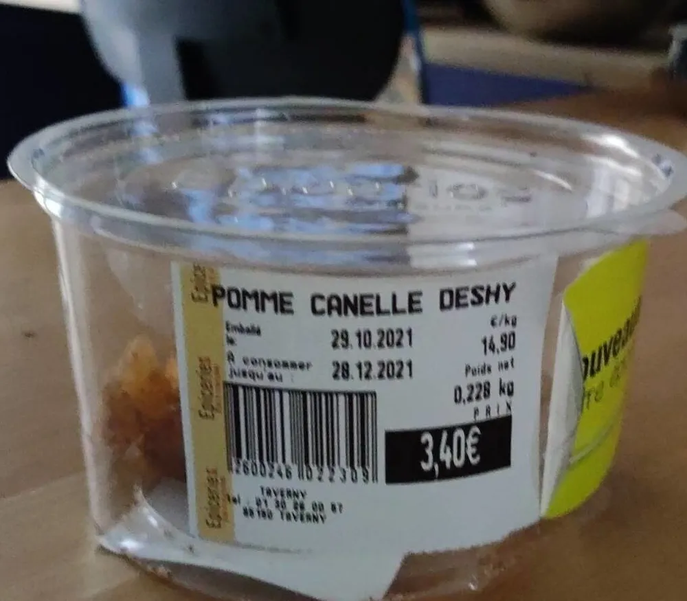 Pomme cannelle deshydratee