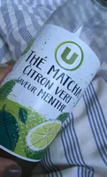 Thé matcha citron vert saveur Menthe