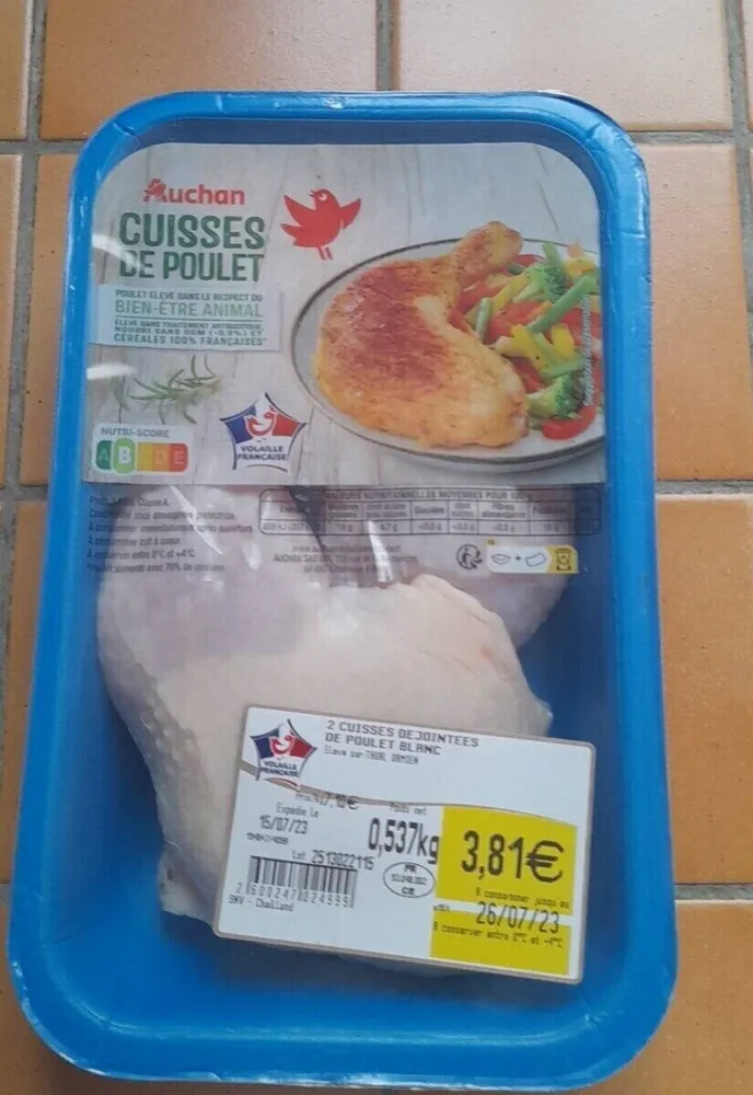 Cuisses de poulet