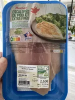 Escalopes de poulet extra fines