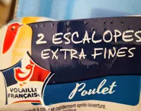 Escalope de poulet extra fines