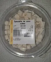 Spécialité de coco cubes