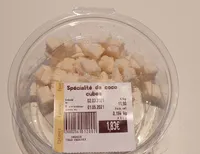 Spécialité de coco cubes