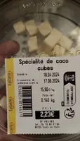Spécialité de coco cubes